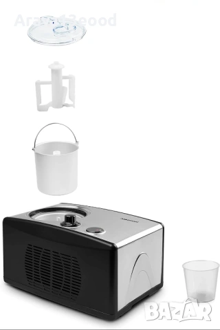 MEDION MD 18387 Професионална машина за сладолед и йогурт, 1,5 литра, снимка 4 - Други - 53885985