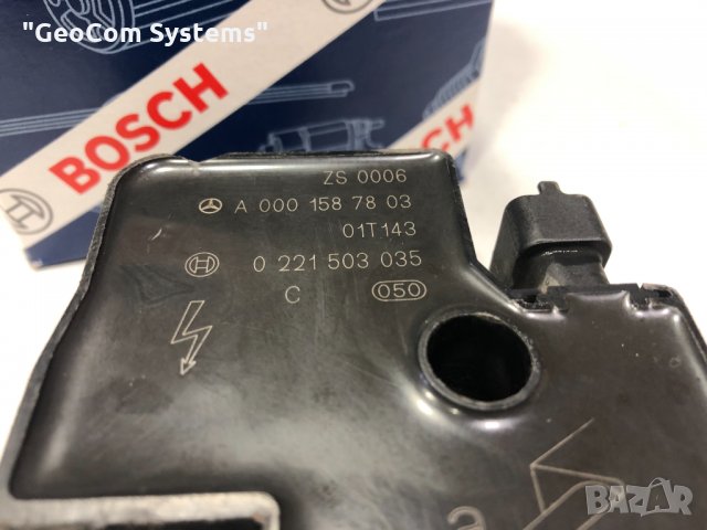 BOSCH запалителна бобина Mercedes 3.2 V6 (Оригинал Mercedes), снимка 3 - Части - 32105520
