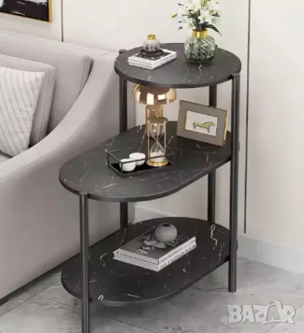 Тристепенен рафт за  съхранение Размери: 65х46х78 см;, снимка 1