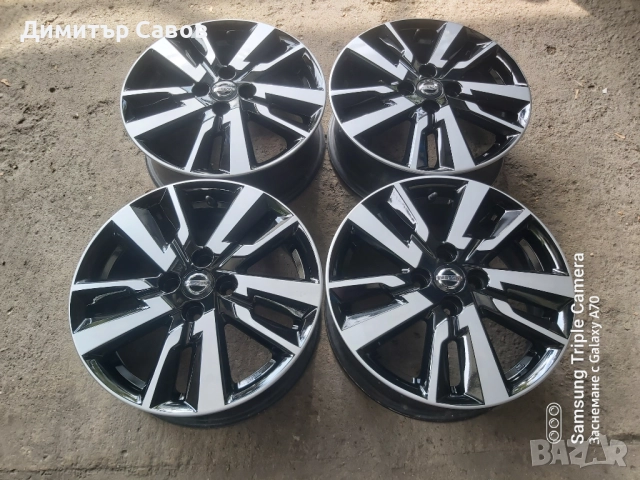 4 броя алуминиеви джанти за Nissan Micra 16, снимка 2 - Гуми и джанти - 51998209