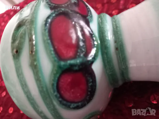 Керамични чаши за плодови салати и десерти, ръчно декорирани, снимка 3 - Чаши - 49292491