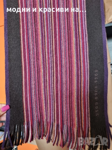 Шал Hugo Boss(вълна), снимка 2 - Шалове - 52430306