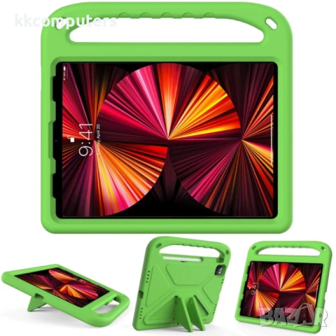 iPad Pro 11 2022 / 2021/2020/2018 / iPad Air 2020 / Air 2022 10.9 EVA Удароустойчив Калъф с Удобна Д, снимка 3 - Калъфи, кейсове - 51129493