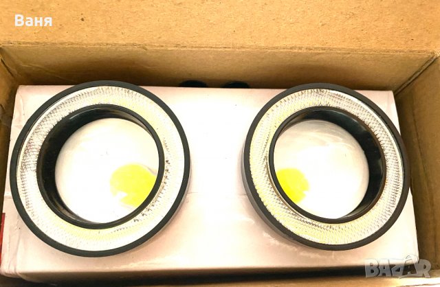 Ангелски очи / Angel Eyes фарове светлини за кола M609 LED LAMPS, снимка 4 - Аксесоари и консумативи - 31433601