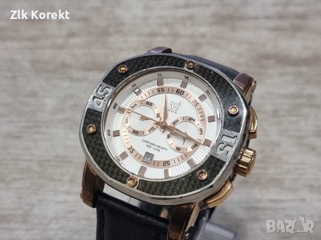 Часовник Visetti Chronograph , снимка 6 - Мъжки - 54312804
