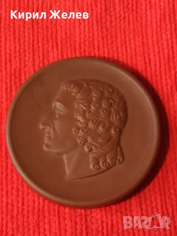 СТАР РЯДЪК ПЛАКЕТ ГЕРМАНИЯ - МАЙСЕН - РЕЛЕФЕН ДВУСТРАНЕН 27883, снимка 6 - Антикварни и старинни предмети - 37097127