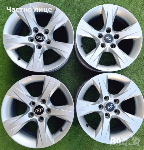 Продавам 4бр 16-ки оригинални джанти за Хюндай i40,ix20,Tucson, ix35