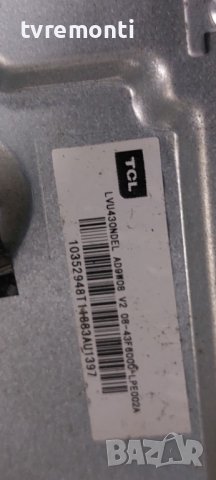LED подсветка за дисплей LVU430NDEL за телевизор TCL модел 43DP603