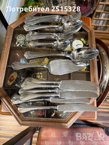 комплект прибори 32части  wmf cromargan