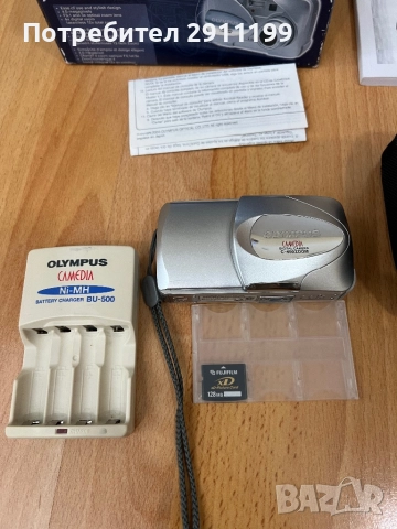 Фотоапарат Olympus 4,0Mp, снимка 7 - Фотоапарати - 52428967