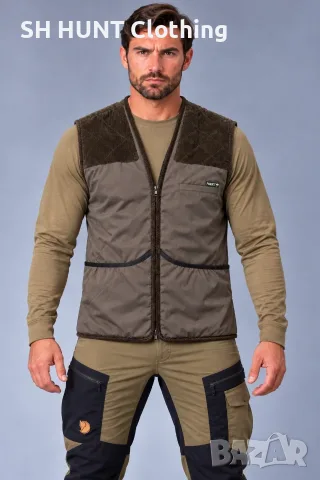 PARKS Outdoor Passion Winter Vest размер XL за лов риболов зимен ватиран елек - 502