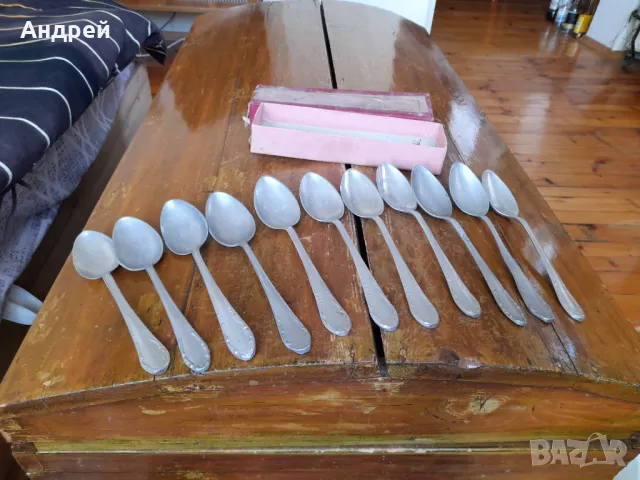 Стари алуминиеви лъжици, снимка 3 - Други ценни предмети - 49845359