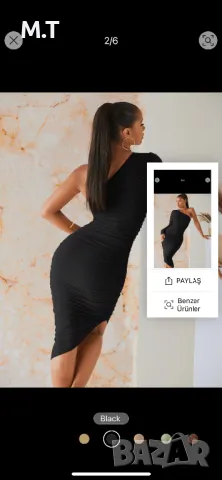 Нова рокля размер С, снимка 2 - Рокли - 48977389