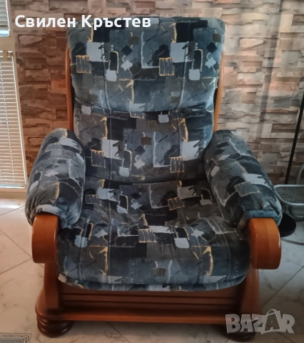 Луксозна холна гарнитура, съчетаваща класически и модернистичен стил., снимка 2 - Дивани и мека мебел - 54187806