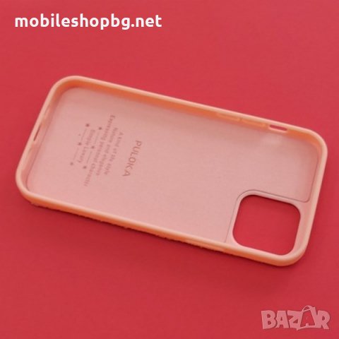 калъф за iPhone 12/12 Pro с блестящи частици розов SUPER LUX, снимка 4 - Калъфи, кейсове - 31862204