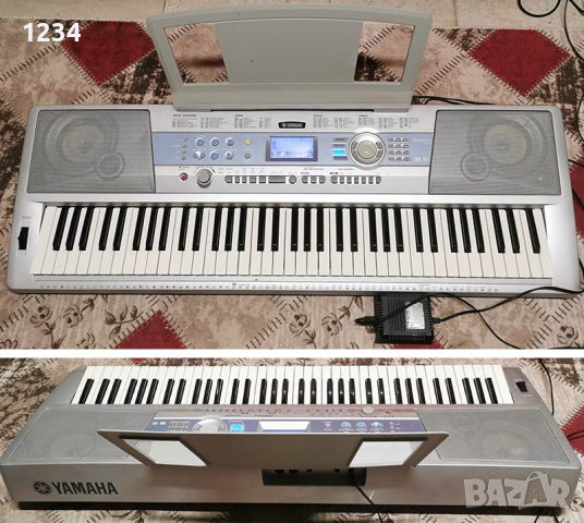 синтезатор клавир пиано YAMAHA DGX-200 с 6 октави и динамична клавиатура 