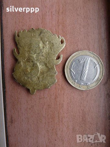  Немска бронзова апликация - WW 2 , снимка 2 - Антикварни и старинни предмети - 31615678