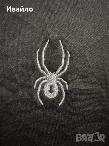 Spyder Men's Ray Half-Zip Pullover Hoodie Black., снимка 2 - Суичъри - 51388008