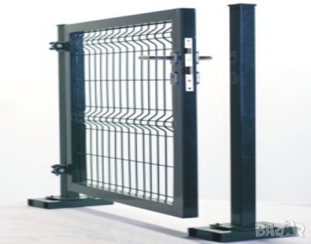 ВРАТА за двора от стоманени профили и заварени мрежи --ПРОИЗВОДИТЕЛ на врати и оградни мрежи