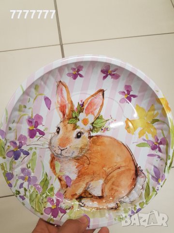 Метални плата, снимка 3 - Чинии - 39372685