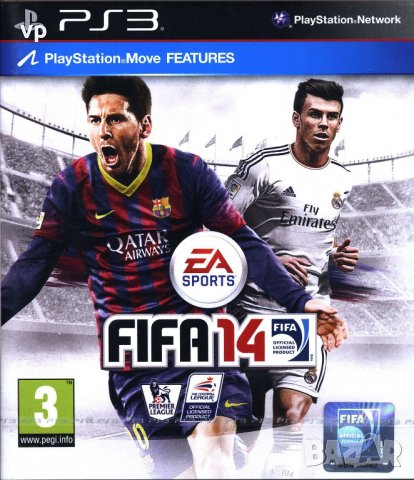 Най-добрата игра FIFA 14 за Playstation 3, ФИФА НОМЕР 1 за Плейстейшън PS3  с мултиплейър PSN в Игри за PlayStation в гр. София - ID37084032 — Bazar.bg