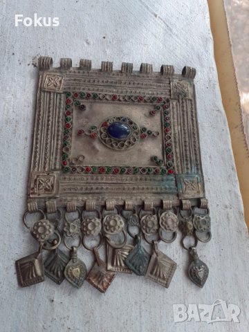 Голям възрожденски османски накит муска трепка сачан, снимка 1 - Антикварни и старинни предмети - 38398893