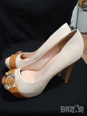 кожени фешън обувки Motivo Strap, снимка 3 - Дамски елегантни обувки - 31561907