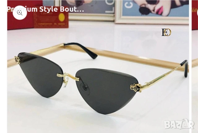 очила ray ban cartier versace Burberry hermes miu miu fendi chanel с ув защита, калъф, кутия и калъф, снимка 6 - Слънчеви и диоптрични очила - 54070045