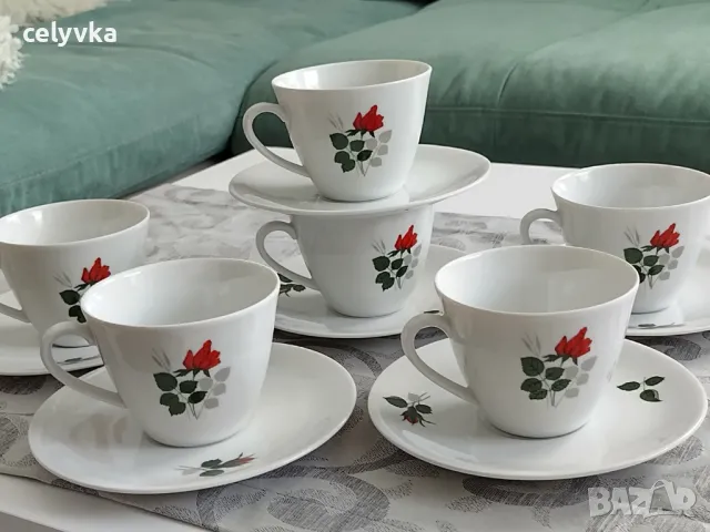 Сервиз Рози, снимка 2 - Сервизи - 49748961