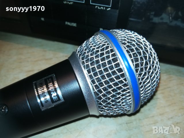 shure beta sm58s-profi microphone-внос швеицария 0803212105, снимка 2 - Микрофони - 32087499