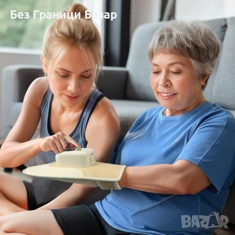 Нов Компресионен масажор за пръсти длан и китка с нагряване за артрит, снимка 7 - Масажори - 53048370