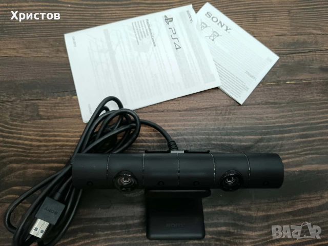 Цена 40.90€ PlayStation Camera (модел CUH-ZEY2), аксесоар за игрова конзола Sony PlayStation 4. , снимка 2 - PlayStation конзоли - 53918563