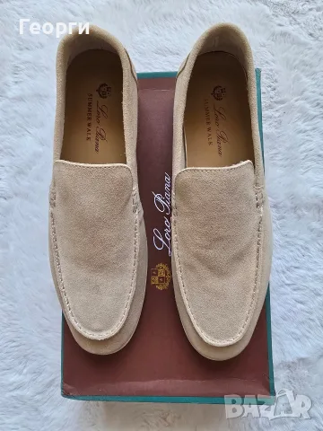 Мъжки мокасини Loro Piana - Summer Walk, снимка 2 - Мокасини - 56226130
