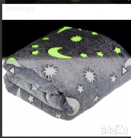 Детско, светещо одеяло. Топ Цени!, снимка 2 - Спално бельо и завивки - 38648523
