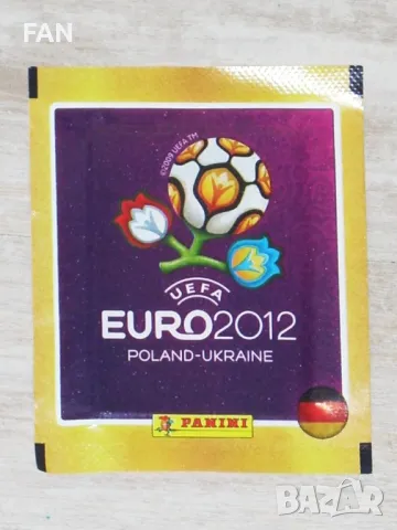Оригинални пакети със стикери ПАНИНИ PANINI EURO 2012 от Европейското първенство по футбол, снимка 2 - Фен артикули - 48990204