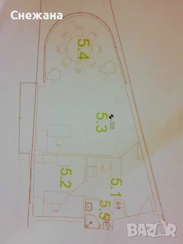 офис на 1-ви етаж на главна улица подходящ И за живеене И инвестиция, снимка 5 - Други - 52329536