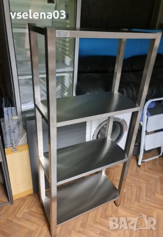 Стелаж от неръждаема стомана-нов, снимка 3 - Стелажи и щандове - 51046958