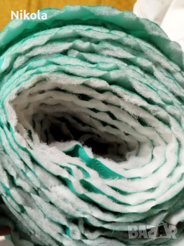 Капитониран шушляков плат за якета или нещо друго 7м /1,5м зелен, снимка 13 - Платове и дамаски - 39765333