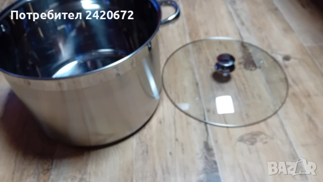 професионална казан-тенджера от неръждавейка, снимка 2 - Обзавеждане на кухня - 53948848