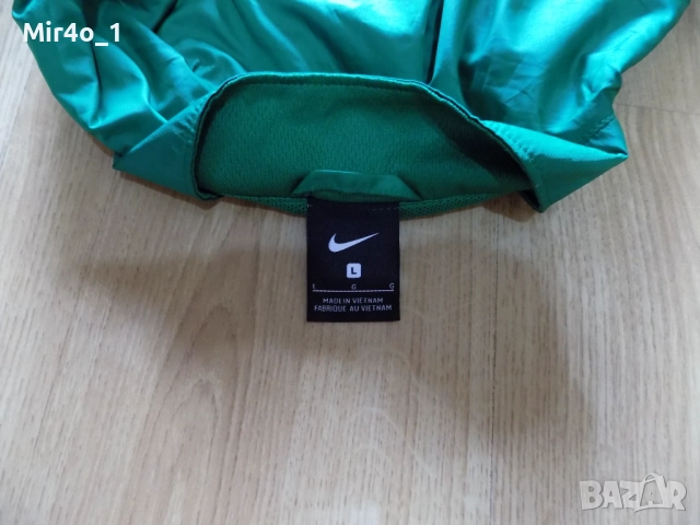 горнище nike найк ветровка суитчър блуза фанела худи яке мъжко футбол спорт крос оригинал L, снимка 4 - Спортни дрехи, екипи - 51668614