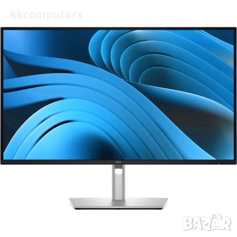 Dell P2725D Монитор, 27-инчов (68.6 cm) WQHD IPS, 100 Hz, USB-C, Регулируем, Черен, снимка 2 - Монитори - 52674429