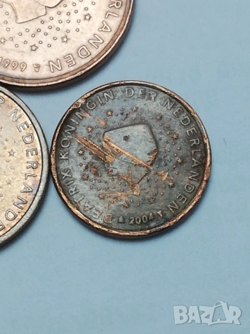 лот 1,2 и 5 евро-цента Холандия, снимка 3 - Нумизматика и бонистика - 53935782