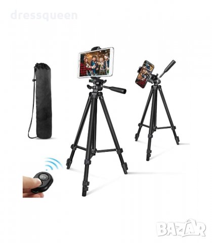 TF 3110 3120 Телескопичен статив за фотоапарат камера до 110см, снимка 13 - Чанти, стативи, аксесоари - 34231262