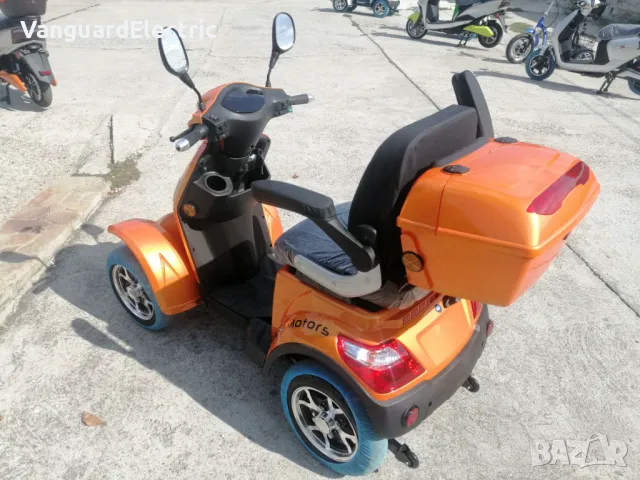 ЕЛЕКТРИЧЕСКА ЧЕТИРИКОЛКА MAXMOTORS 1500W С ВИСОК КЛАС БАТЕРИИ – ПОДСИЛЕНА , снимка 6 - Мотоциклети и мототехника - 40718319