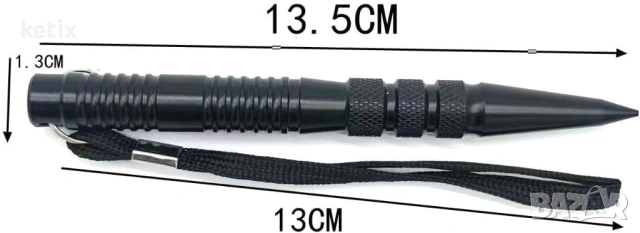 Тактическа химикалка,стик за самозащита, снимка 2 - Оборудване и аксесоари за оръжия - 53923803