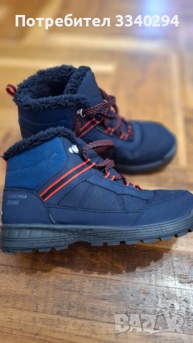 Детски непромокаеми боти QUECHUA SH100, размер 38, снимка 3 - Детски маратонки - 52861605