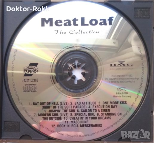Meat Loaf – The Collection 1995 (CD), снимка 3 - CD дискове - 42486783