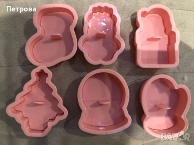  Коледни разглобяеми релефни резци , снимка 2 - Форми - 44574740