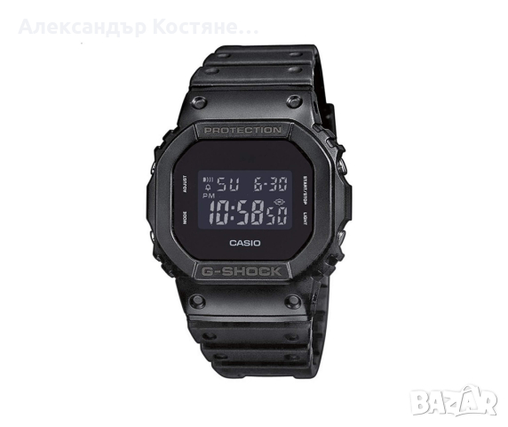 Мъжки часовник Casio G-Shock DW-5600BB-1ER, снимка 1 - Мъжки - 44568734