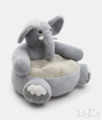 Плюшен фотьойл за деца, Мек детски пуф – седалка за деца, удобен и цветен – НОВ, снимка 9 - Мебели за детската стая - 53054660